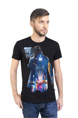 Футболка мужская Night City-3