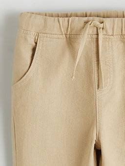 Kadife G?r?n?ml? Erkek ?ocuk Pantolon