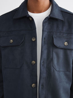 Regular Fit Uzun Kollu S?et Erkek G?mlek Ceket