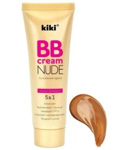 Kiki Тональный крем BB для лица KIKI NUDE тон 03 темно-бежевый, 40 мл