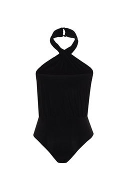 TRENDYOLMILLA Siyah Halter Yaka Orme Body TPRSS24BD00004 фото 7