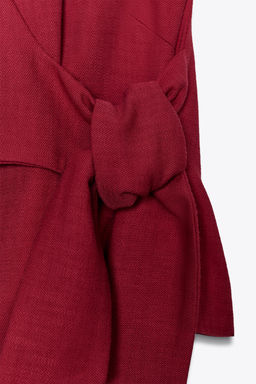 HALTER WAISTCOAT WITH KNOT - Zara фото 8