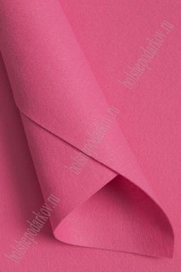 Фетр мягкий 1 мм, Корея Royal 40*55 см (5 шт) темно-розовый RN 42