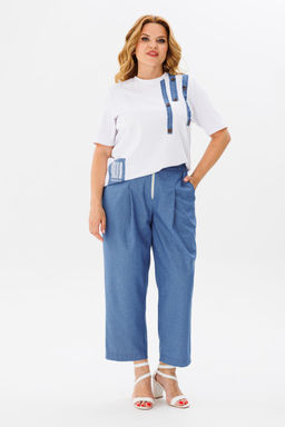 Костюм Michel Chic 1370 синий, белый