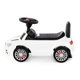 Каталка-автомобиль SuperCar №2 со звуковым сигналом (белая) - Полесье фото 2