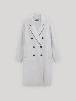 Пальто прямого кроя  R080 - Emka фото 6