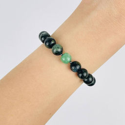 Браслет из Яшмы (Камбаба) и Авантюрина - Радуга самоцветов фото 2