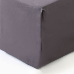 Простыня на резинке Этель Сarbon 140*200+30 см , 100% хлопок, перкаль (300 нитей)