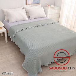 Плед-покрывало вафельное