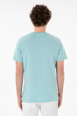 Erkek Regular Fit Bisiklet Yaka Aqua Basic Ti__rt Sepette S_rpriz _ndirim - U.s. polo assn фото 6