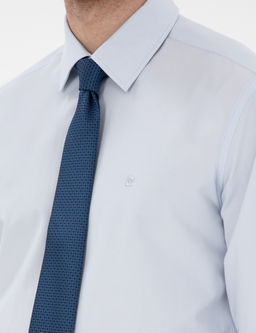 A__k Mavi Regular Fit Uzun Kollu Basic G_mlek