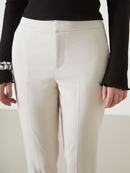 Beli Lastikli Dar Fit Kad?n Pantolon