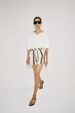 SHORTS RAYA PLIEGUE ZW COLLECTION / Multicolor