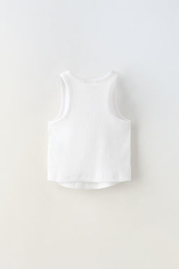 RIBBED RACERBACK TOP - Zara фото 2