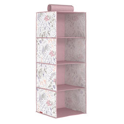 Кофр подвесной для хранения, 4 секции, 30*30*84 см, BOTANIC LILAC, шт