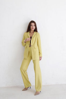 10315 Костюм брючный светло-лаймовый - Martichelli фото 2