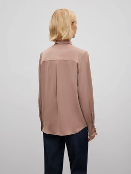 Рубашка однотонная B2974/terry - Emka фото 4