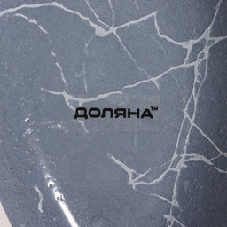 Подставка под ложку Доляна «Марбл чёрный», 23.5×8.3×1.5 см, стеклоㅤ