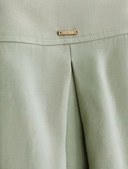 Блузка с широкими рукавами 3/4 из плотного лиоцелла - Vilatte фото 6