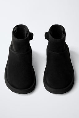 SHEEPSKIN ANKLE BOOTS - Zara фото 5