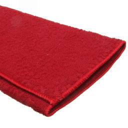 Цена за 2 шт. Коврик для сушки посуды 38*50см "Ромашки" красный