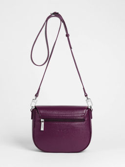 Женская кожаная сумка Richet 3292LN 603 Фиолетовый