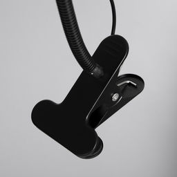 Светильник настольный на прищепке «Офисный черный» 24LED USB 11×7.5×60.5 см