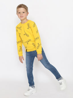 CRB wear/CWKB 63708-30-387 Джемпер для мальчика,желтый/Ex.Cherubino  фото 3