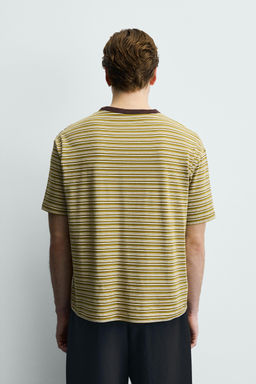 CAMISETA REGULAR FIT  RAYAS / rayas - Zara фото 3