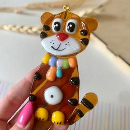 Сувенир Тигренок в шарфике - Стрекоза фото 3