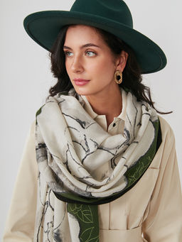 Большой, мягкий, тонкий и очень нежный двусторонний палантин - Tantino фото 8