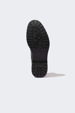 Мужские ботинки из искусственной кожи без шнуровки на плоской подошве - Defacto фото 5