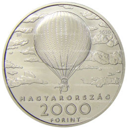 2000 форинтов 2020 года Венгрия  175 лет со дня рождения Пал Синьеи-Мерше