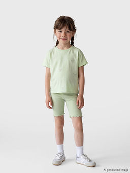 Fitilli K?z ?ocuk K?sa Tayt