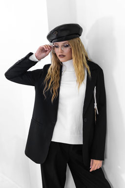 Свитер Дейн (белый) One Size - Nadi bordo фото 25