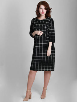 Платье женское в клетку