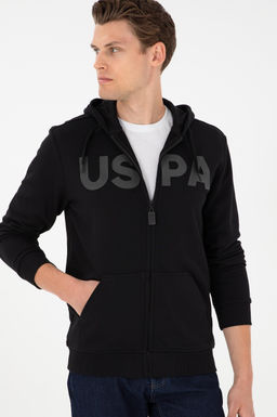 Мужской черный свитшот Неожиданная скидка в корзине - U.s. polo assn фото 3