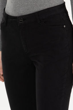 Kad_n Siyah Toothpick Fit Pantolon