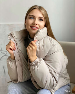 Куртка Лауна (серо-бежевый)