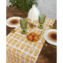 Дорожка на стол Этель Yellow garden 40х149см, 100% хл, саржа 190 г/м2  фото 2