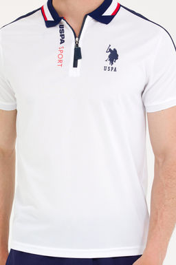 Мужская белая футболка - U.s. polo assn фото 5