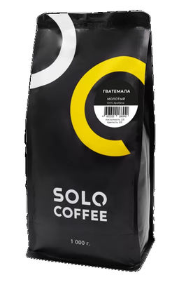 Кофе в зернах Solo Coffee Гватемала (100% арабика), свежеобжаренный  фото 3