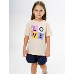 Комплект футболка кулирка и шорты футер 7360900102 - Youlala фото 15