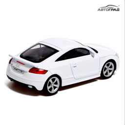Машина металлическая AUDI TT COUPE, 1:43, цвет белый - АвтоГрад фото 5