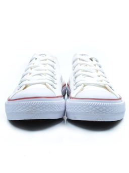 03-A555-2 WHITE Кеды мужские (текстиль)