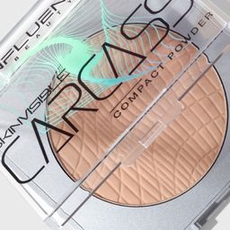 Influence Beauty Пудра компактная Skinvisible carcass тон 04 темно-бежевый  фото 7