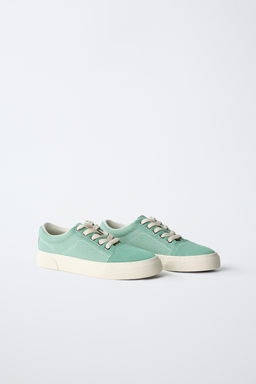 BAMBA CORDONES / Verde - Zara фото 2