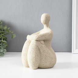 Фигурка полистоун «Лорен милая», белый, 11.5×11×19 см