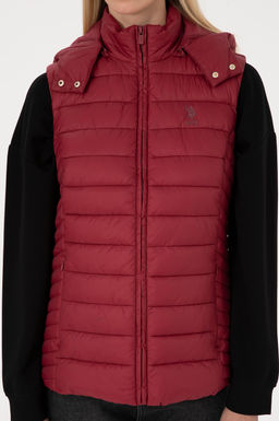 Kad_n Koyu Frambuaz Yelek - U.s. polo assn фото 7