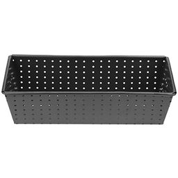 Форма для выпечки с тефлоновым покрытием 25,5х11см, h6,5см, с перфорацией (Китай)